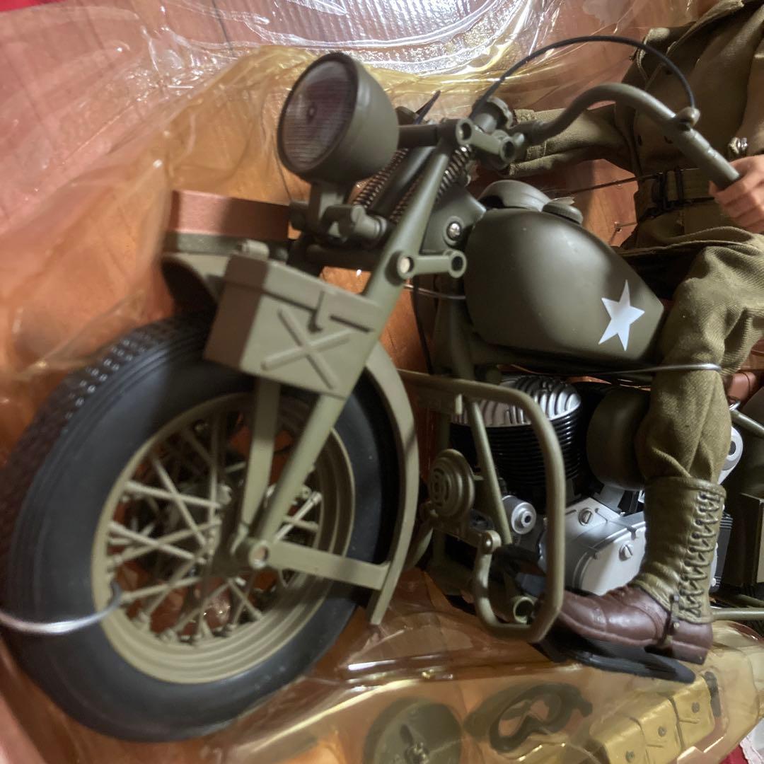 21stセンチュリートイズ製アメリカ陸軍オートバイ伝令兵&インディアン741B