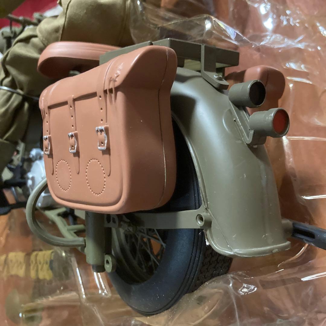 21stセンチュリートイズ製アメリカ陸軍オートバイ伝令兵&インディアン741B