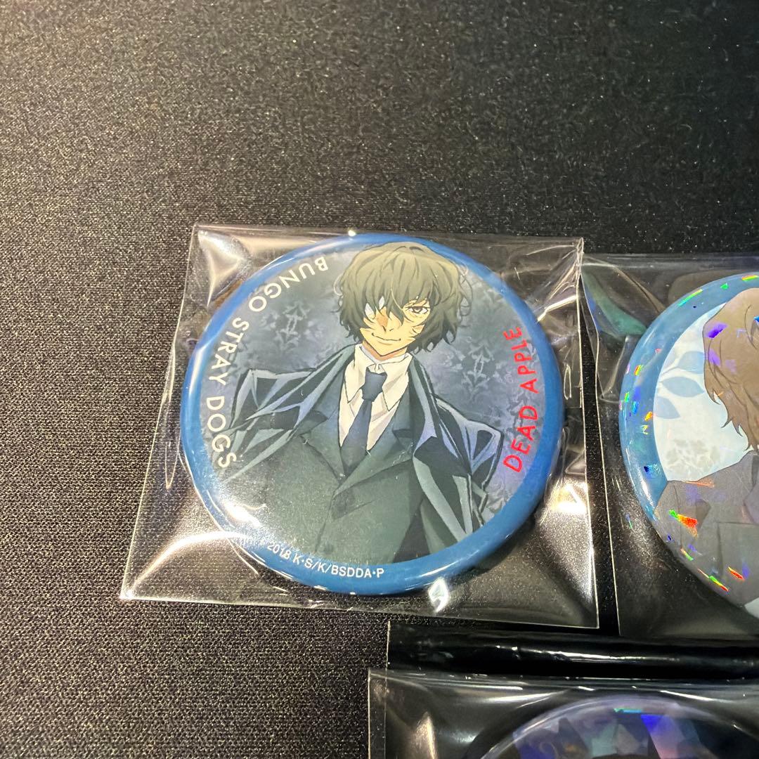 文豪ストレイドッグス 太宰治 AGF2019 15歳 ホログラム缶バッジ等5点