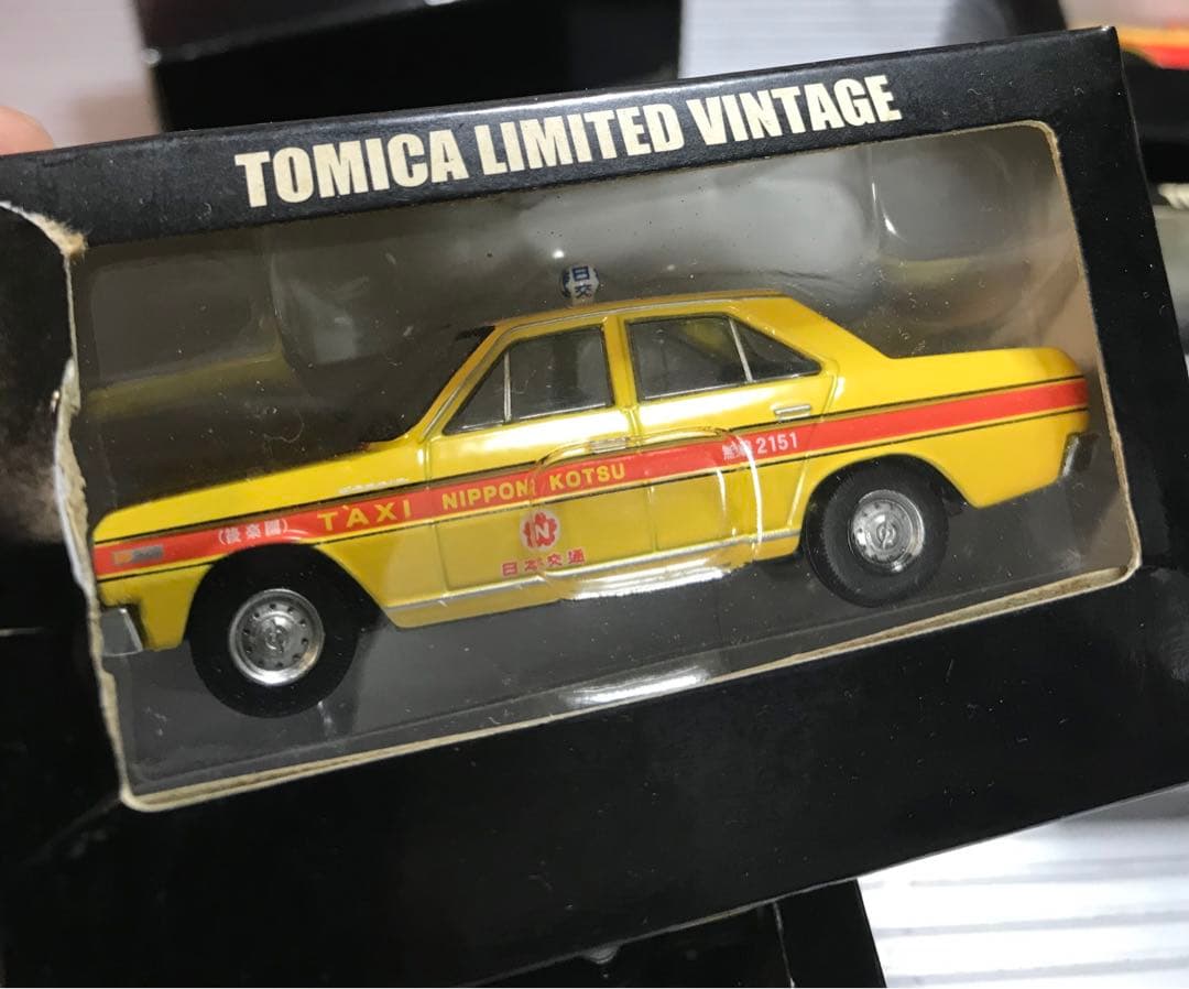 トミカ リミテッドヴィンテージ 日本交通タクシー 6台
