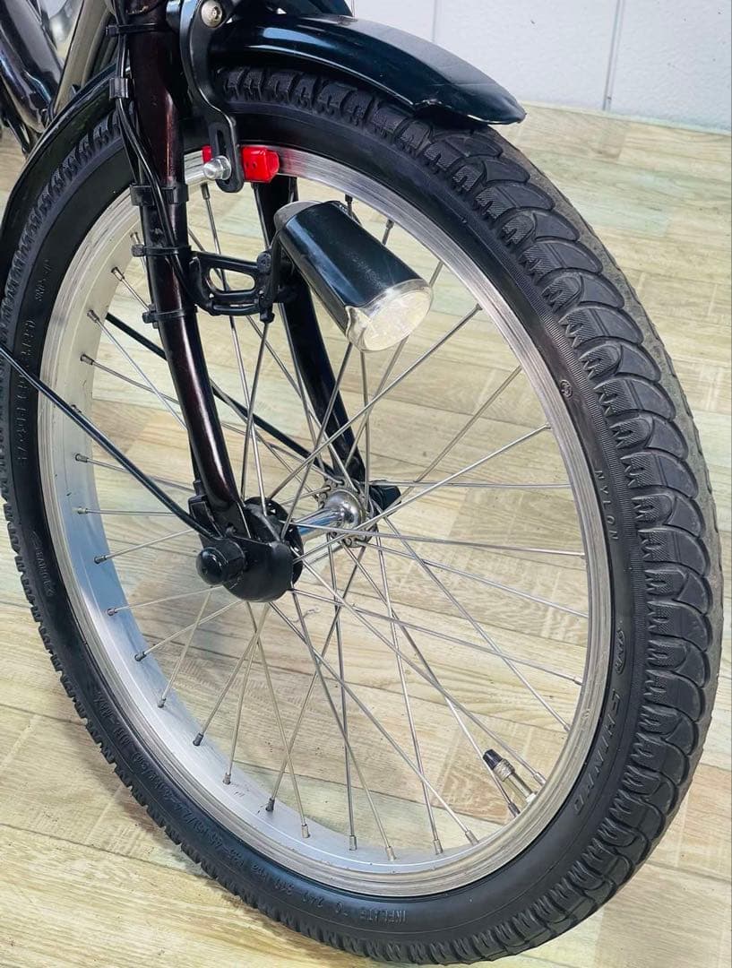 ★2987パナソニック12アンペア 20インチ子供乗せ電動アシスト自転車