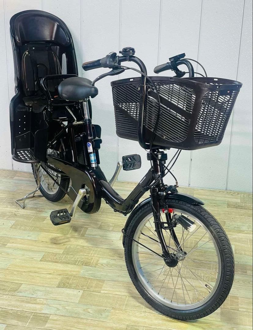 ★2987パナソニック12アンペア 20インチ子供乗せ電動アシスト自転車