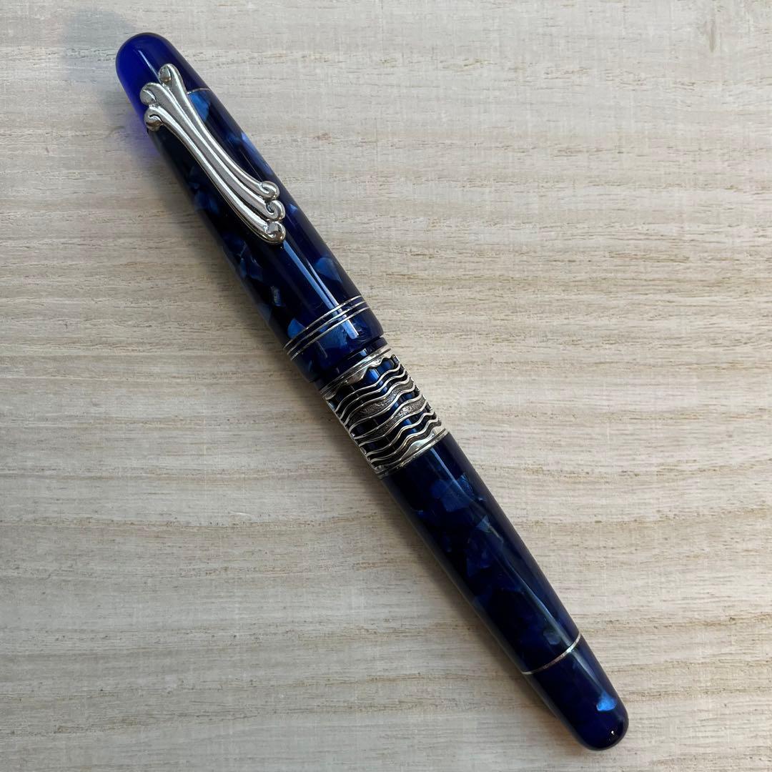 デルタ カプリ ブルーグロット 青の洞窟 1KS限定 万年筆 字幅 F