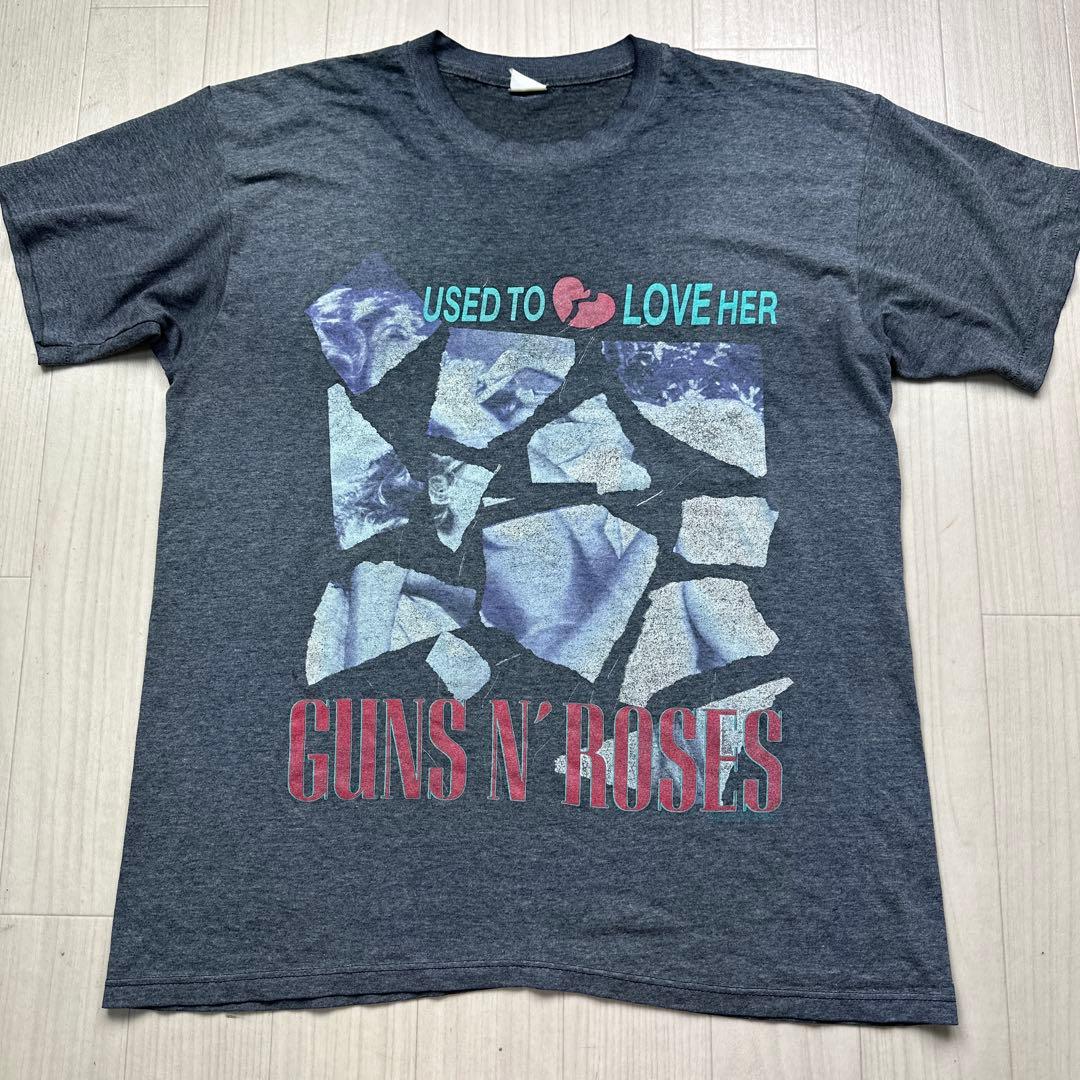 1989年ガンズアンドローゼズ TシャツUSE TO LOVE HER USA製