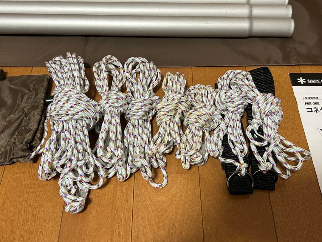 【Agochikuwa】スノーピーク コネクトタープ ヘキサ グレー