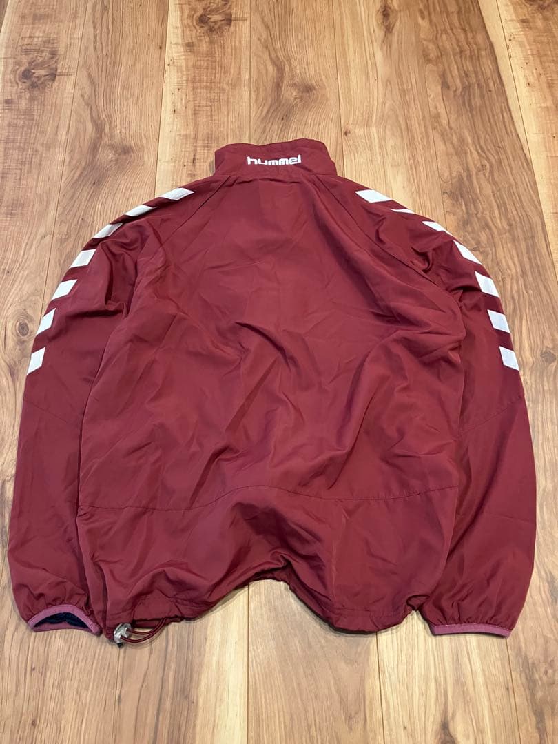 アストンヴィラ Hummel ナイロンジャケット 古着　アストンビラドリルトップ