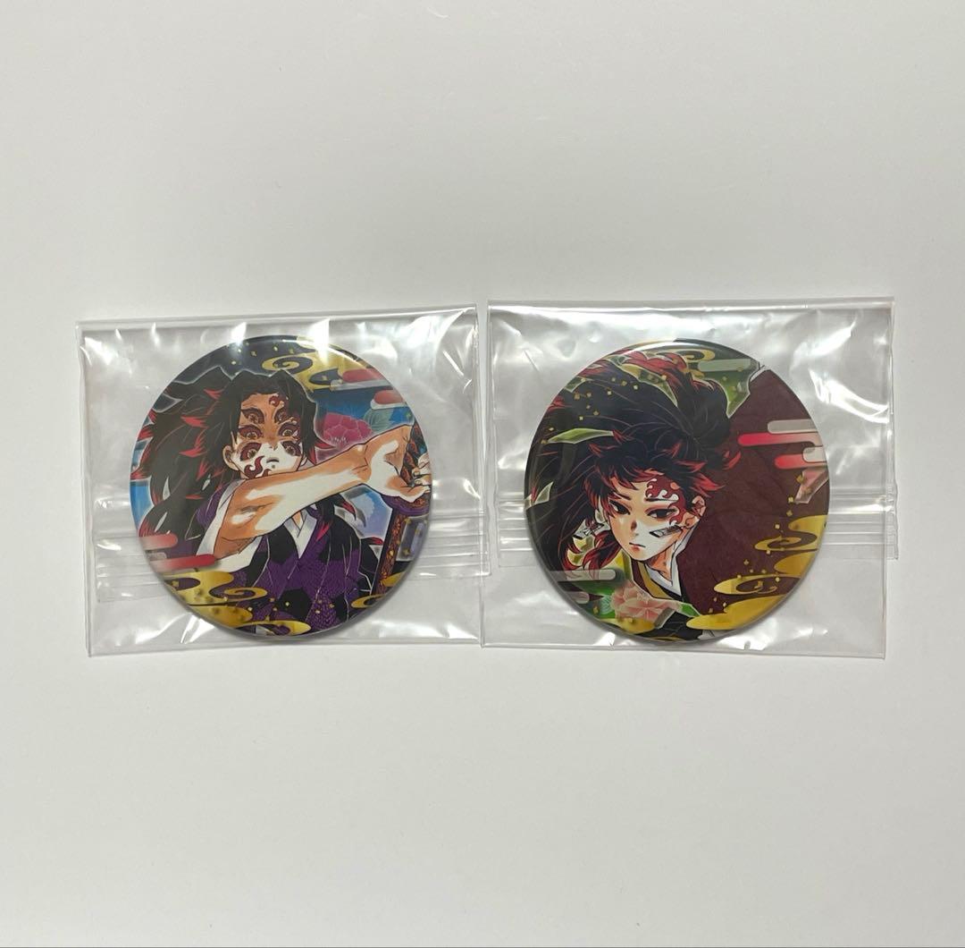 【匿名配送】鬼滅の刃 コレクション缶バッジ2点セット 黒死牟 縁壱 第５弾