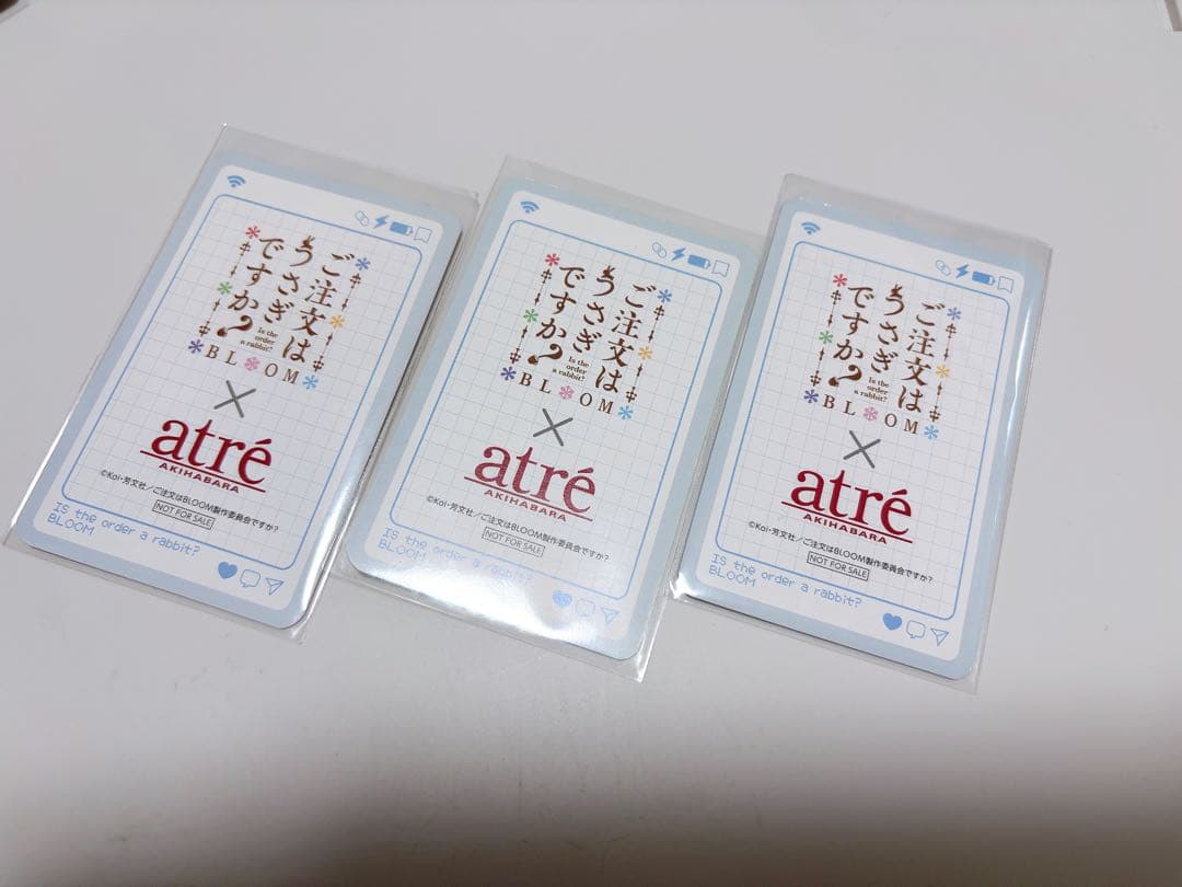 ごちうさ ご注文はうさぎですか？ イマドキ女子 アトレ特典 チノ 千夜 エル