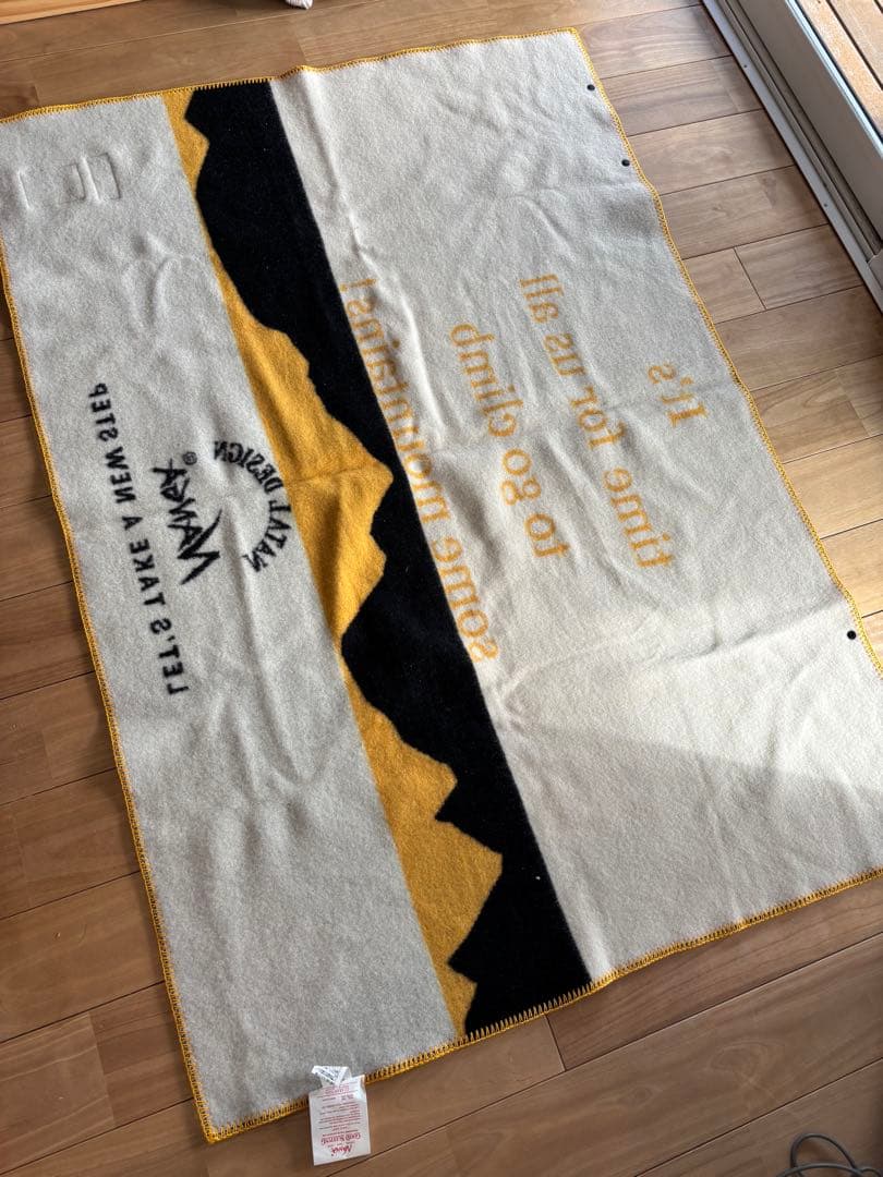 【希少】NANGA ナンガ×ネイタルデザイン マウンテンブランケット