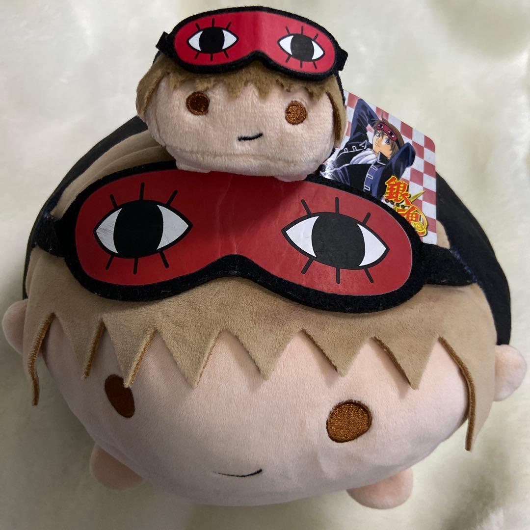 銀魂 沖田 ジャンプショップ のるキャラマスコット もちもちBIG ぬいぐるみ