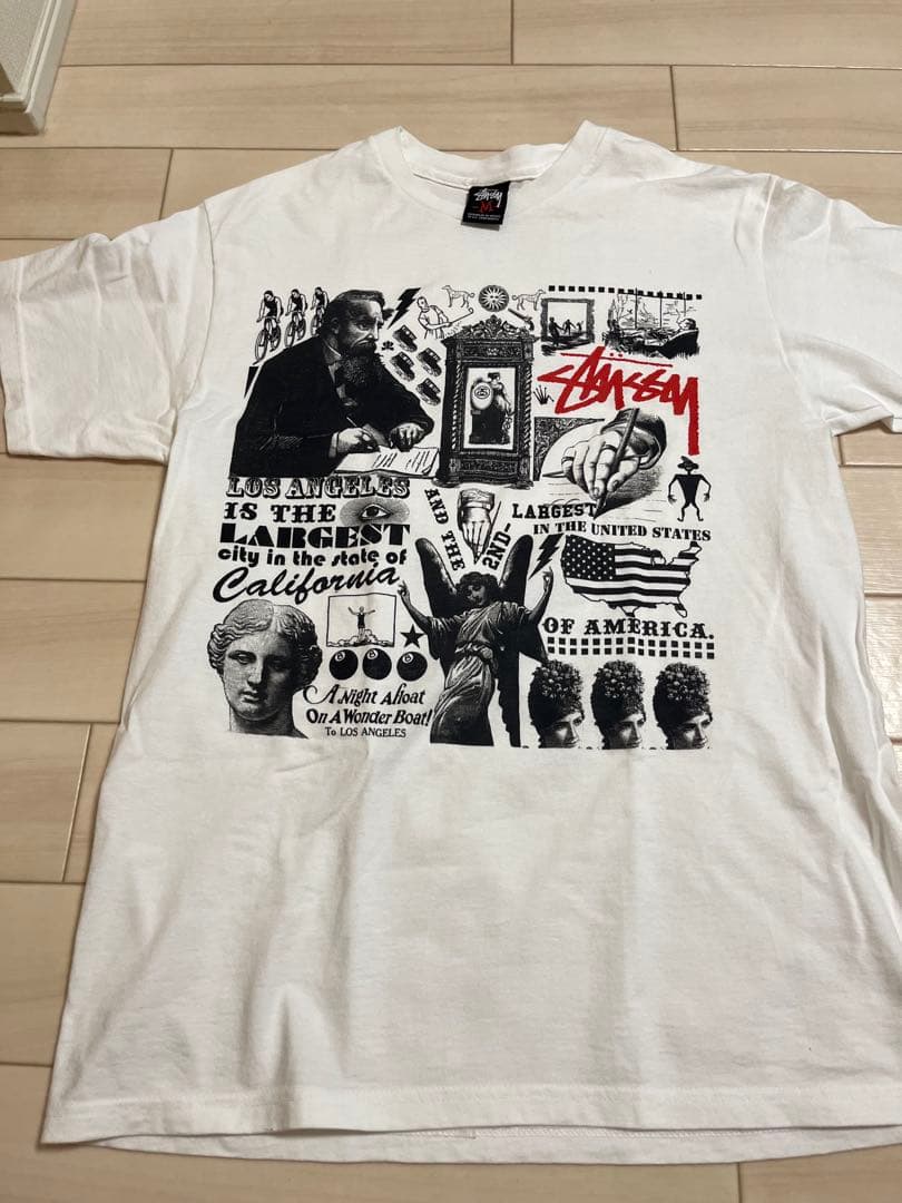 Stussy ロサンゼルス グラフィックTシャツ M