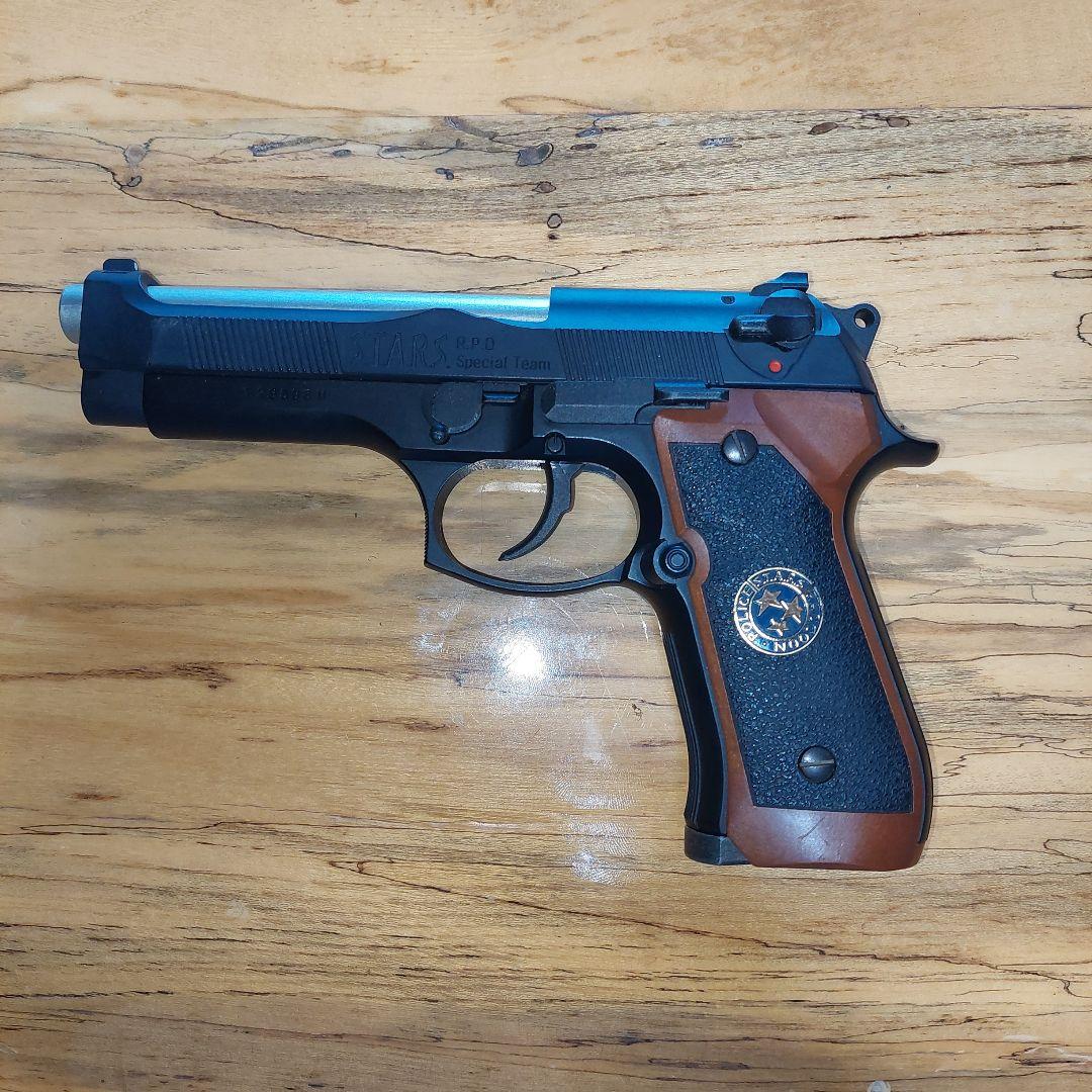 バイオハザードモデルガスガン ブラック/ブラウン