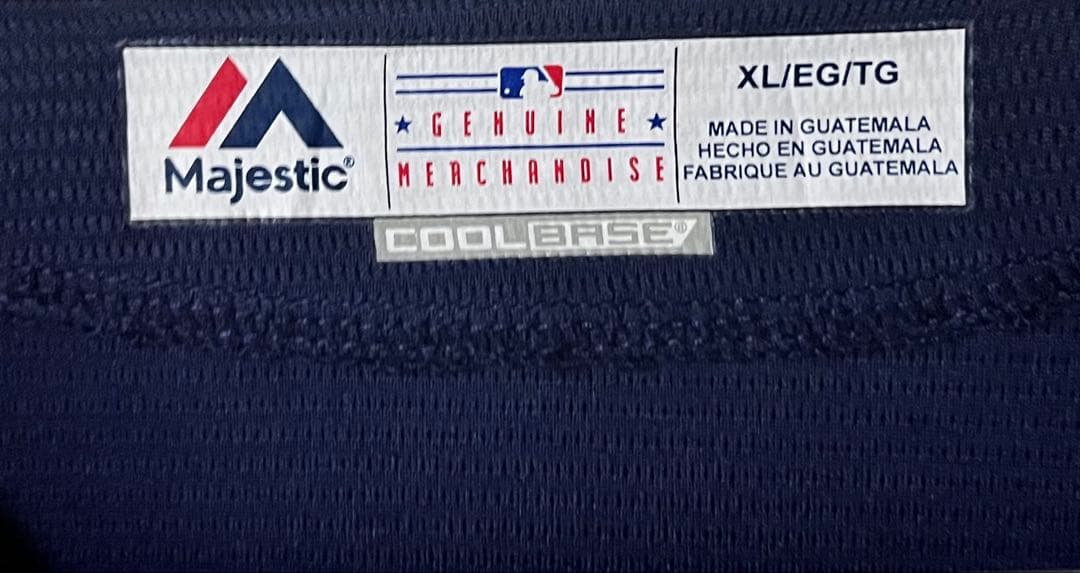 【マジェスティック】シアトルマリナーズ　イチローレプリカユニフォームXL