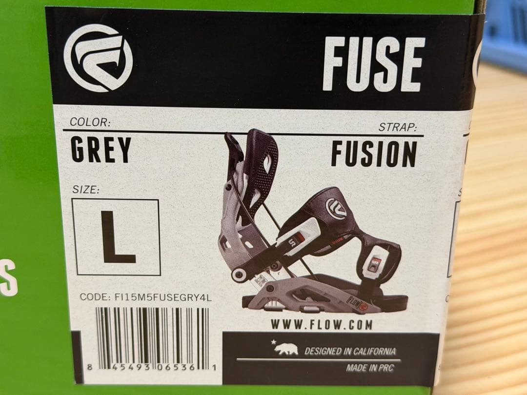 FLOW Fusion スノーボード ビンディング L