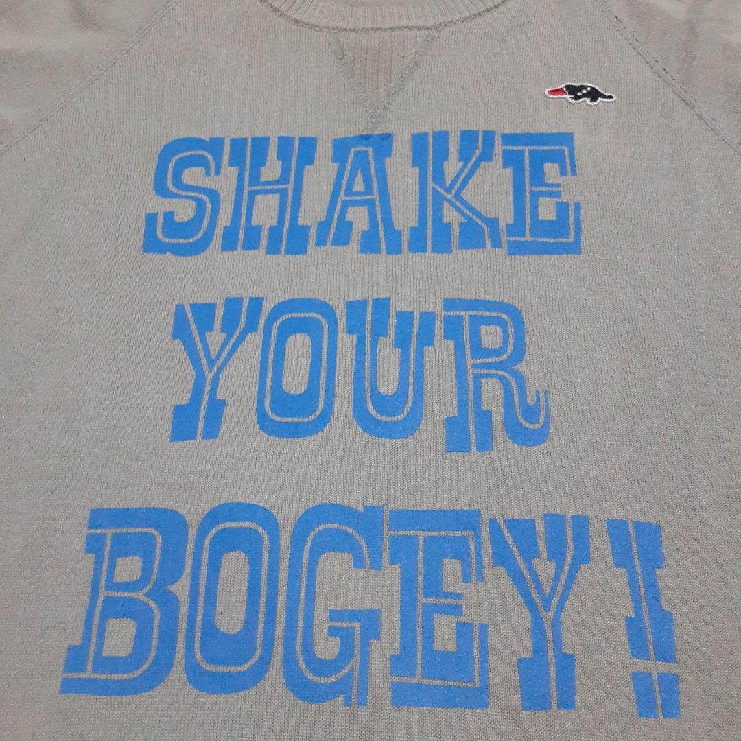 rough and swell ラフアンドスウェル　両面ロゴ　ニットセーター