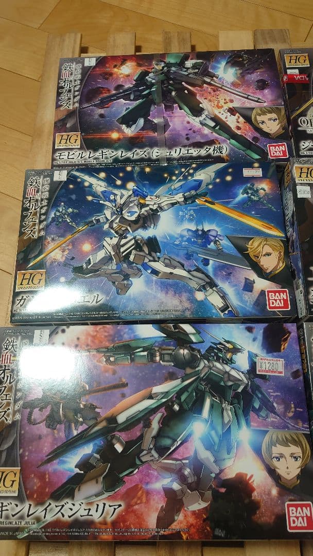 HG ガンプラ 鉄血のオルフェンズ ORPHANS 6体セット