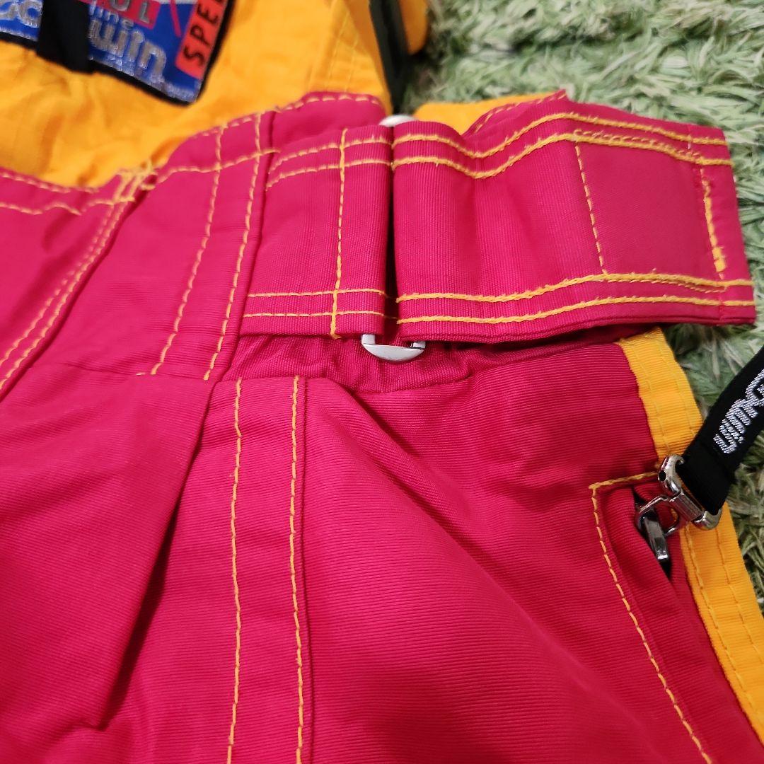 ゴールドウィン ヴィンテージ モーグルライン スキーウェア上下セット 派手