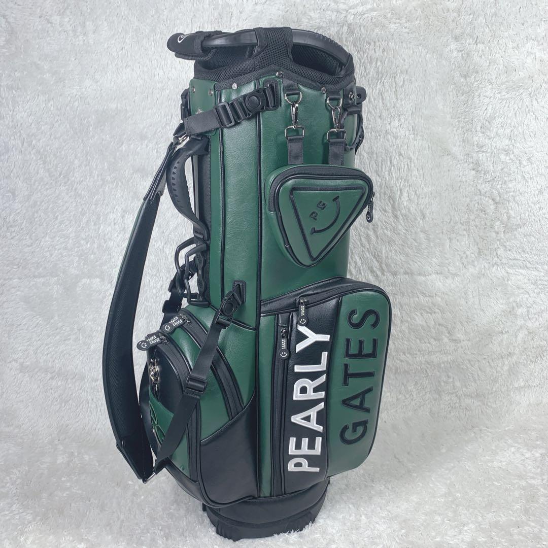 【レア新品同様品】PEARLY GATES 軽量キャディーバック ゴルフバッグ