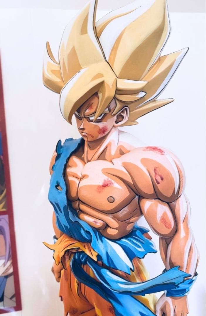 ドラゴンボールフィギュア 伝説の超サイヤ人 孫悟空 リペイント SMSP