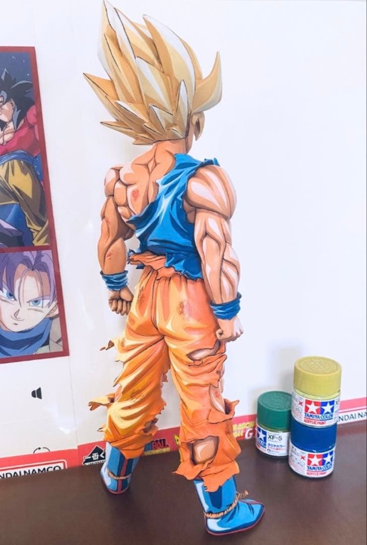 ドラゴンボールフィギュア 伝説の超サイヤ人 孫悟空 リペイント SMSP
