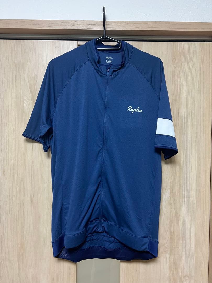 新品、未使用　Rapha メンズ コア ジャージ ブルーXL