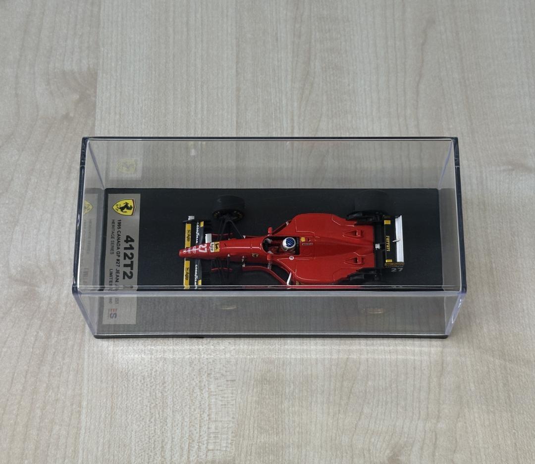 新品 1/43 ルックスマート ユーロスポーツ特注 フェラーリ 412 T2