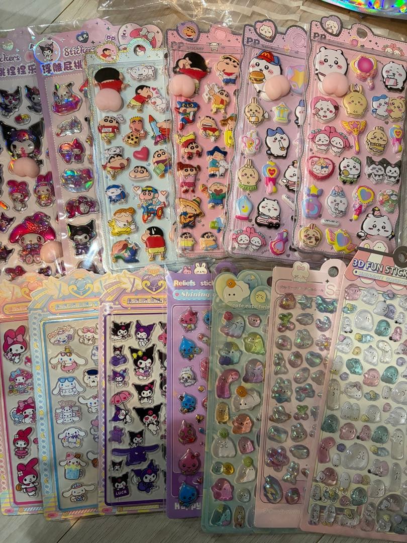 ボンボンドロップシール等　１９６点　まとめ売り