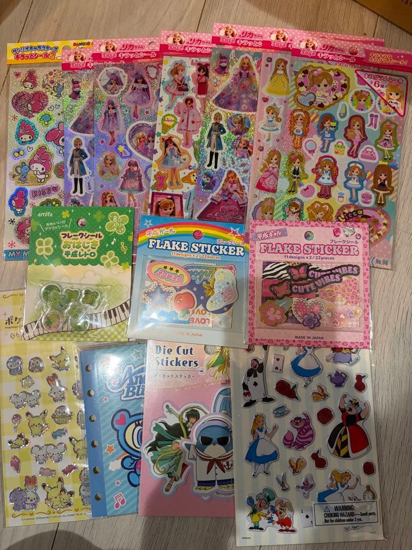 ボンボンドロップシール等　１９６点　まとめ売り