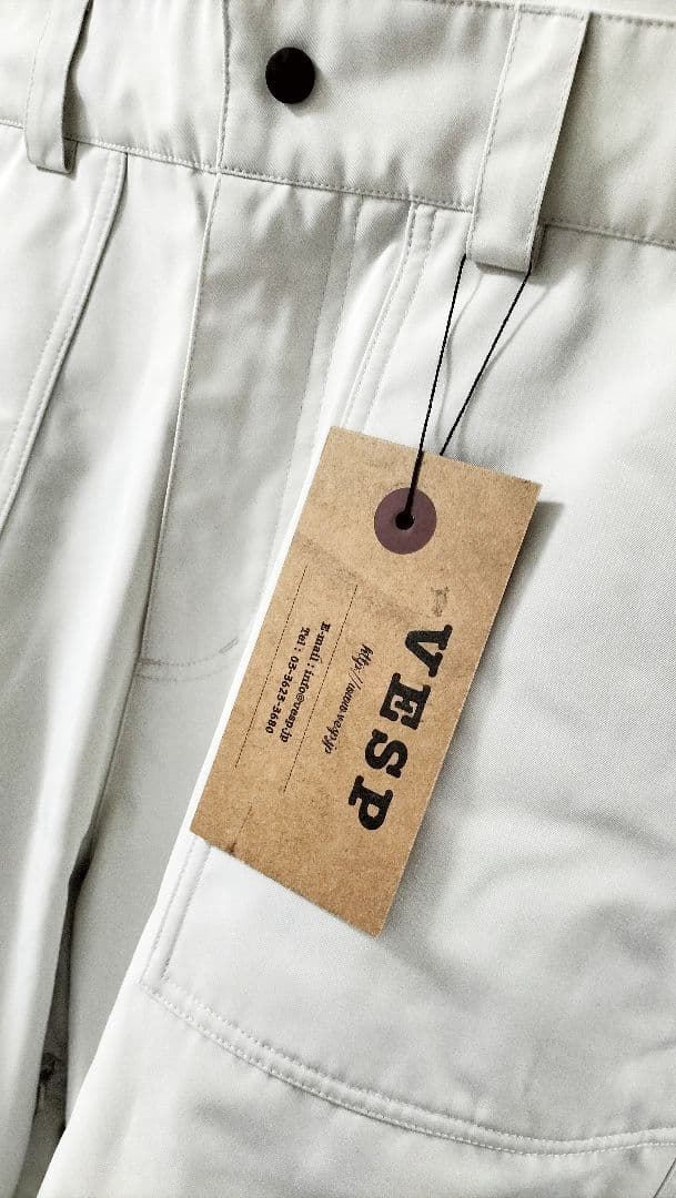 【新品・未使用】VESP ベスプ BB7 スノーボード ワイドジョガービブパンツ