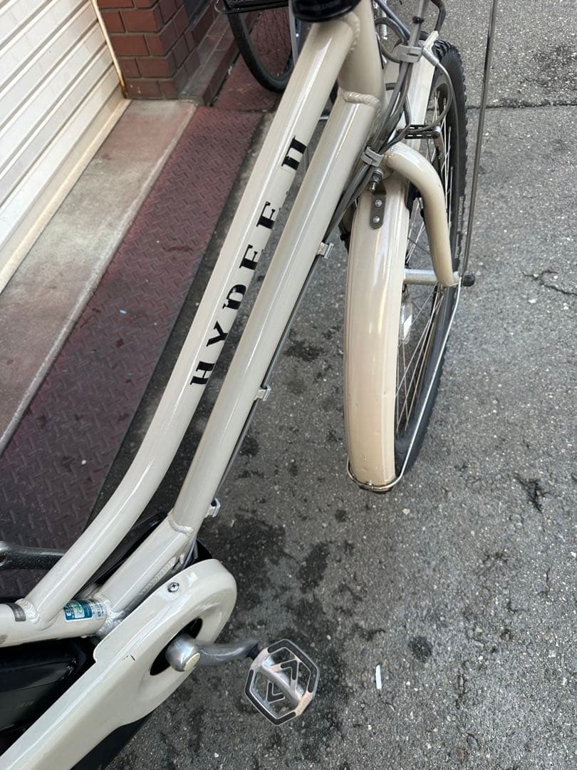 ブリヂストンhydee2 人気な車種　子供乗せシート付き電動自転車　お買い得品