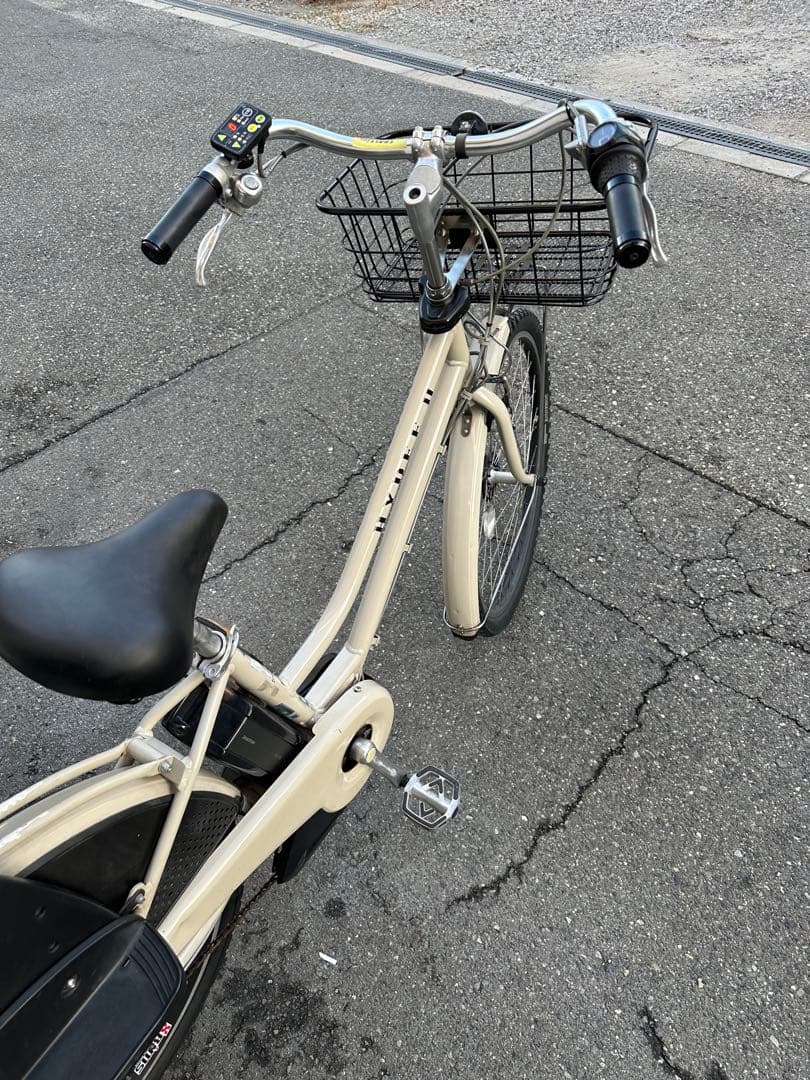 ブリヂストンhydee2 人気な車種　子供乗せシート付き電動自転車　お買い得品