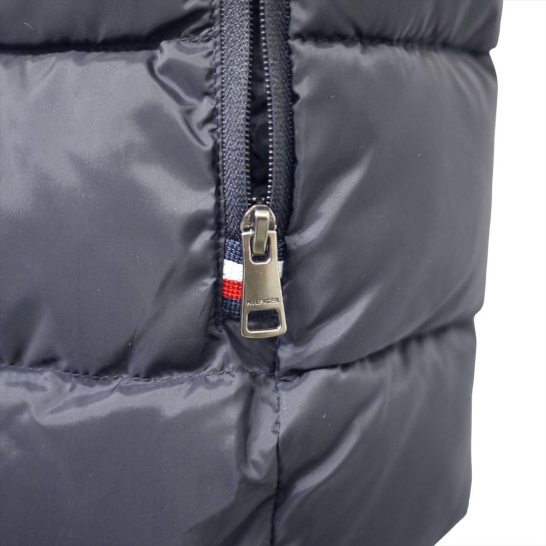 新品 トミーヒルフィガー THPROTECT 軽量 耐水 中綿 ベスト M 紺