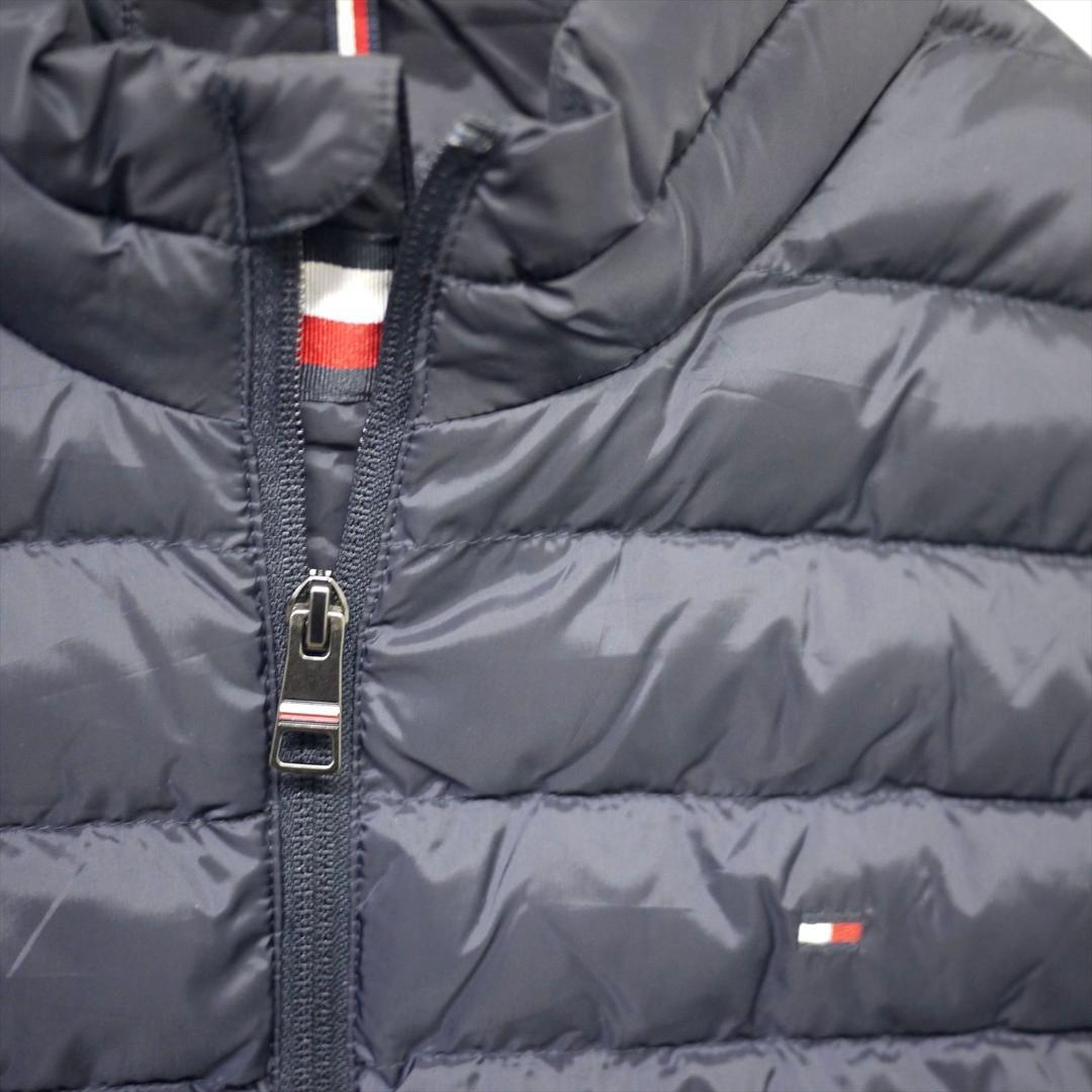 新品 トミーヒルフィガー THPROTECT 軽量 耐水 中綿 ベスト M 紺