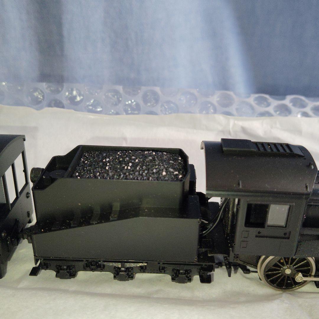 か*ん様 蒸気機関車 プラスチック製模型 ブラック