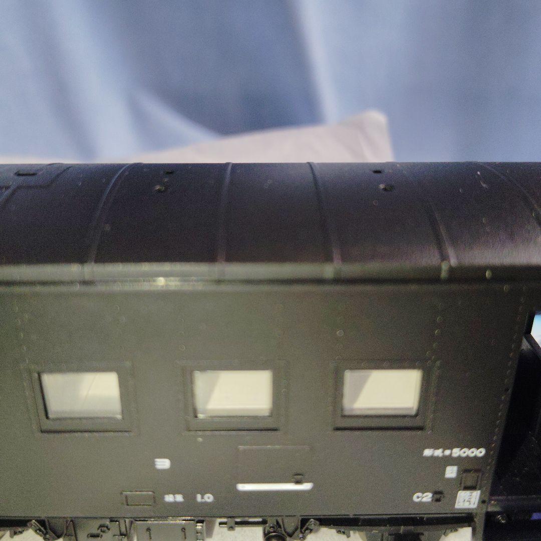 か*ん様 蒸気機関車 プラスチック製模型 ブラック