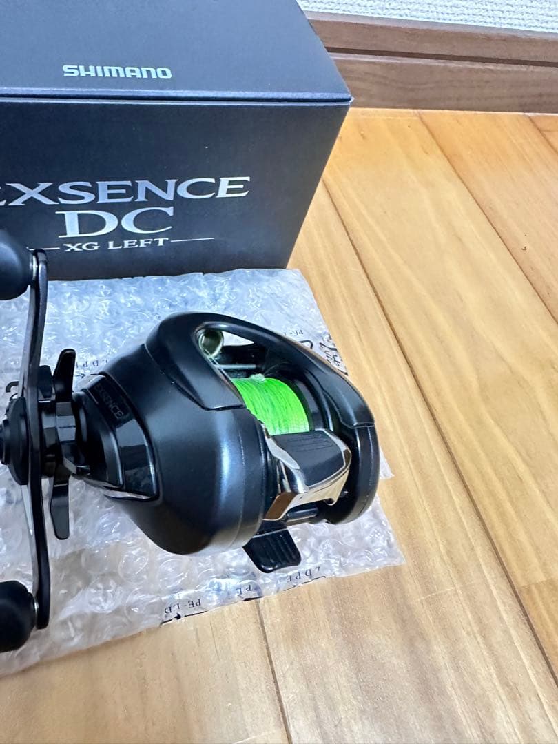 エクスセンスDC EXSENCE DC XG LEFT 3釣行のみ使用 傷なし