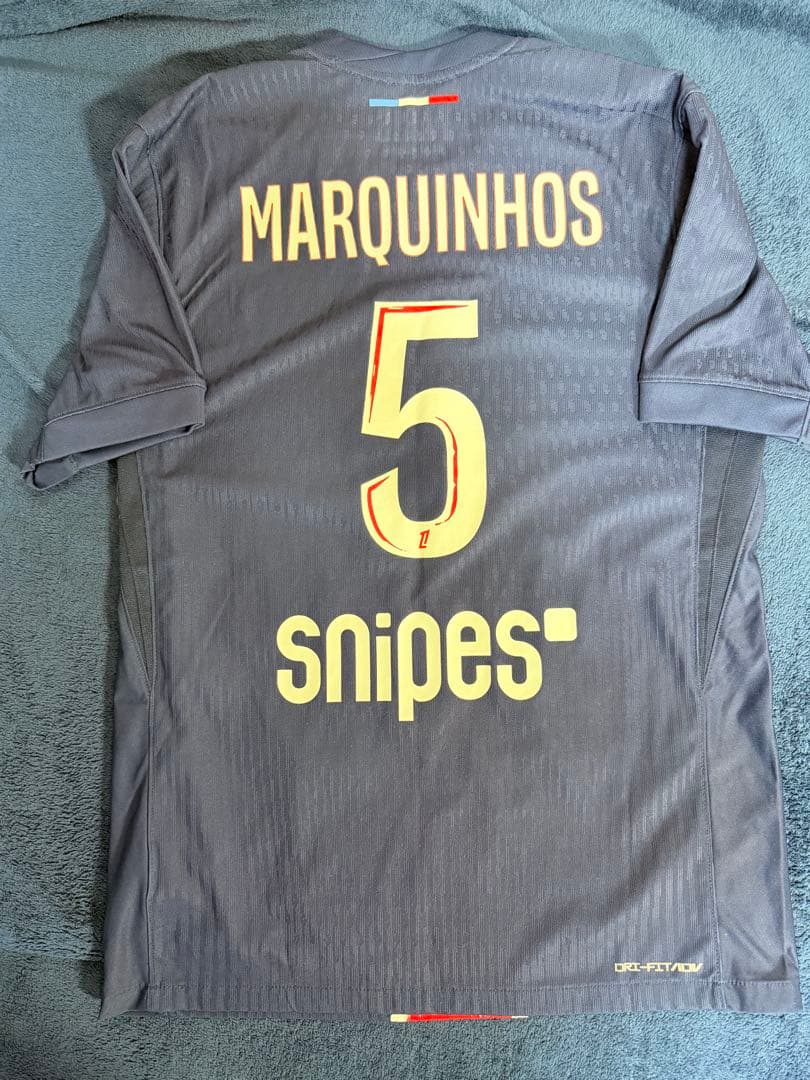 【正規品】マルキーニョス　パリ・サンジェルマン　ユニフォーム　オーセンティック