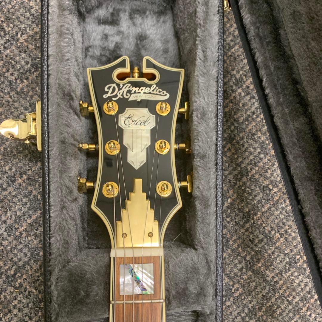 D'Angelico Excel SS サンバースト ギター ハードケース付