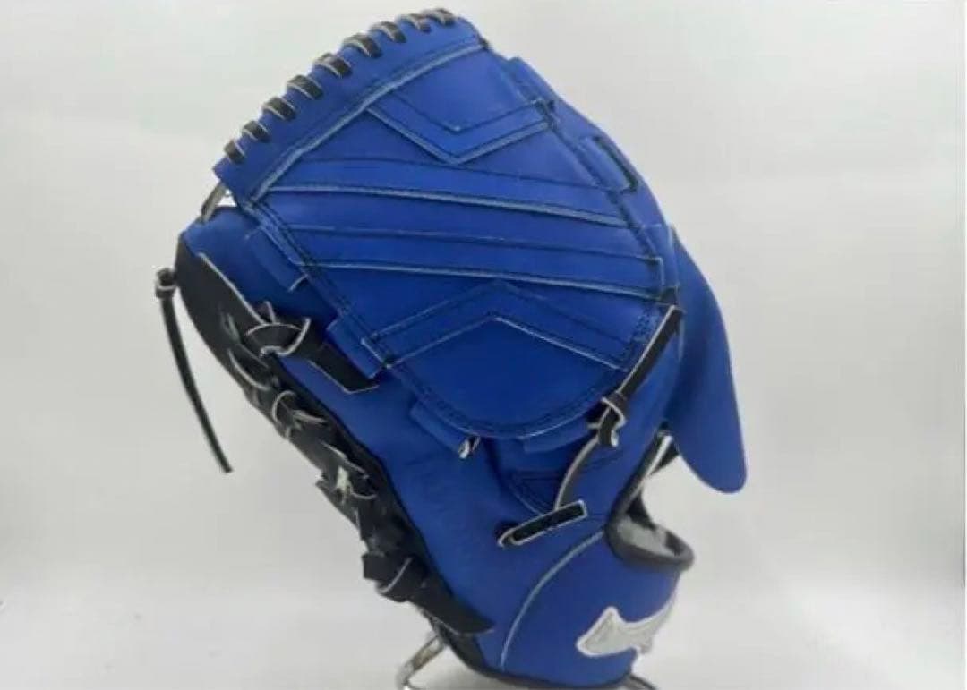 青色 軟式グローブ 左投げ用 山本由伸風