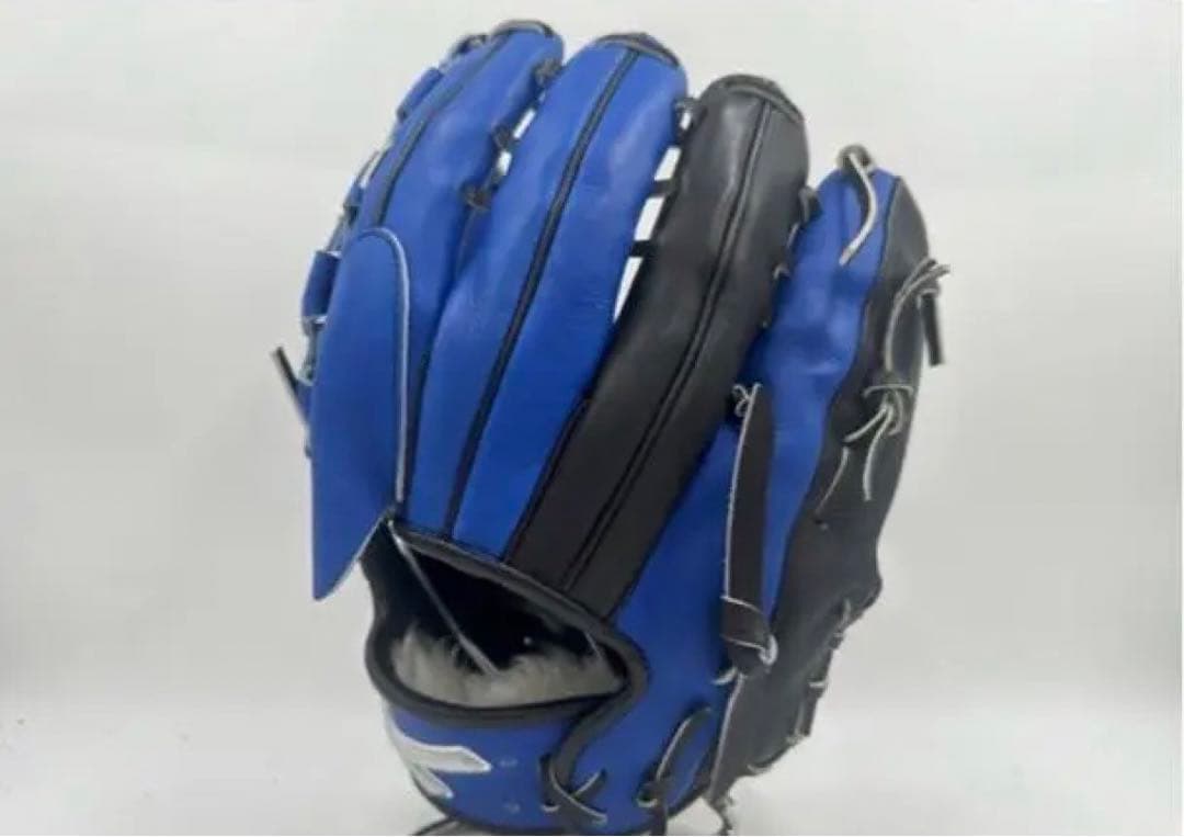 青色 軟式グローブ 左投げ用 山本由伸風