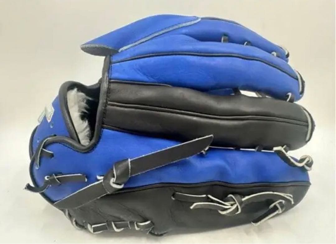 青色 軟式グローブ 左投げ用 山本由伸風