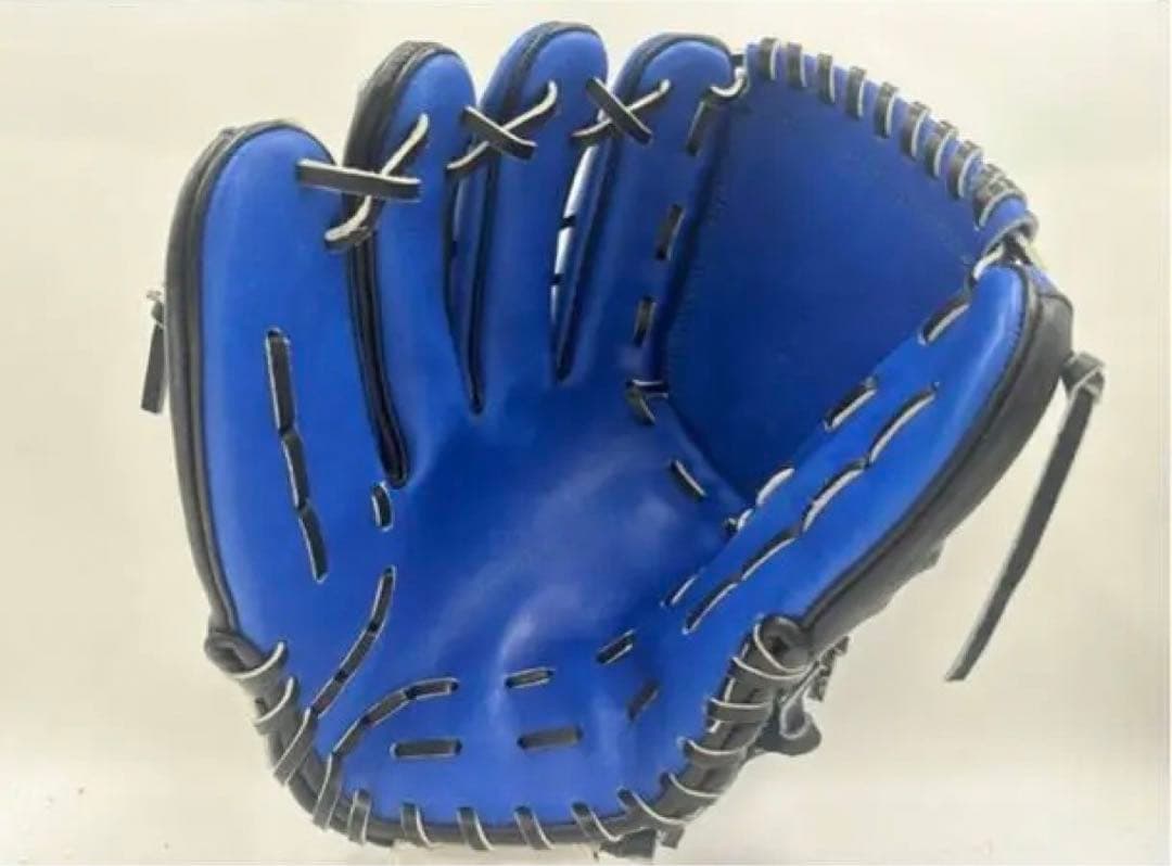 青色 軟式グローブ 左投げ用 山本由伸風