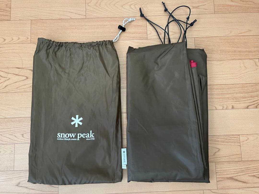 【美品】　 peak ランドブリーズ6 & 専用グランドシート