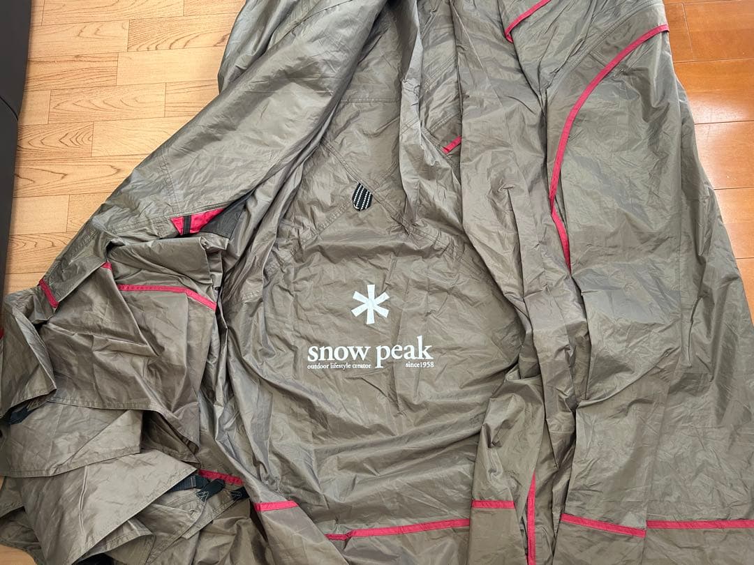 【美品】　 peak ランドブリーズ6 & 専用グランドシート