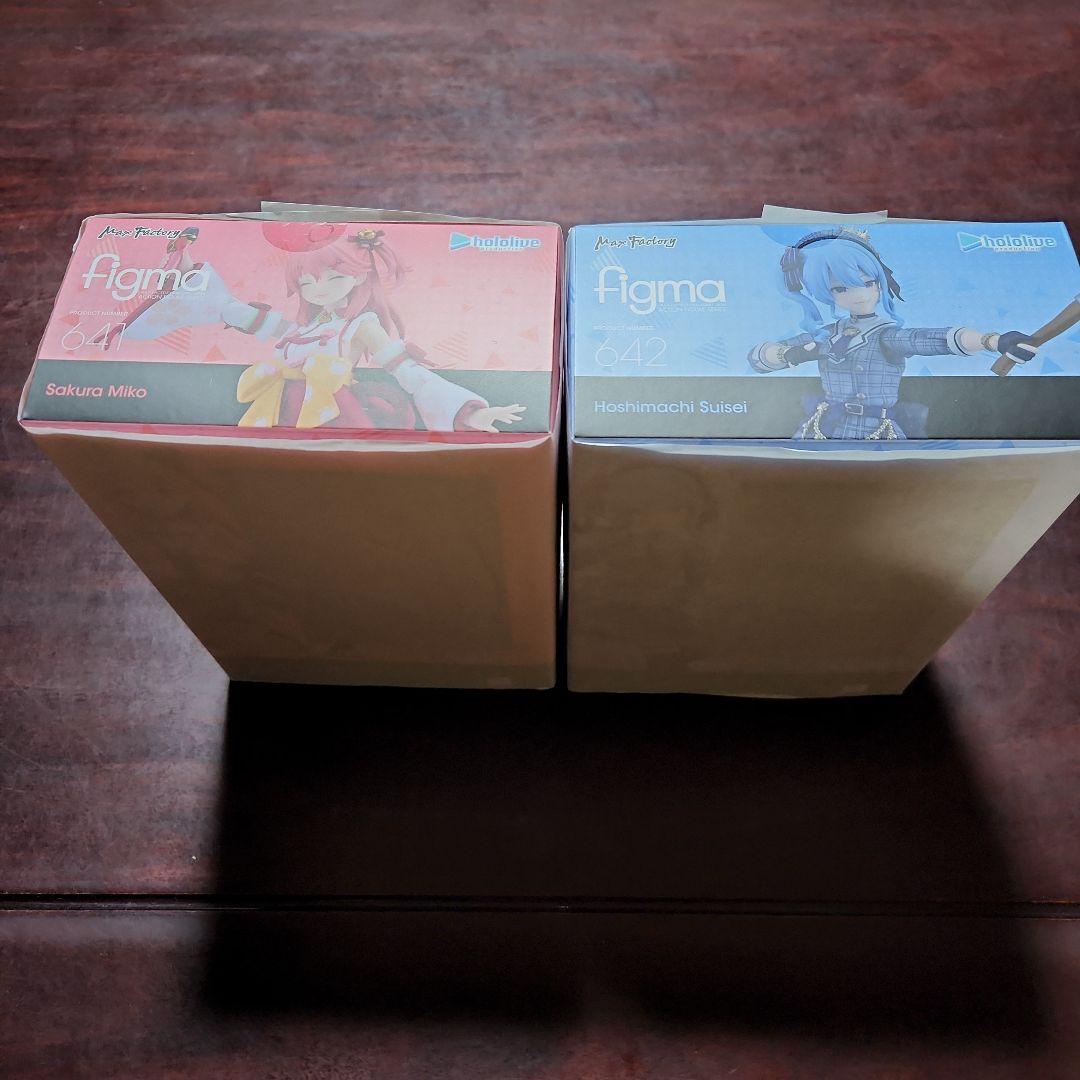 【特典なし】Figma　さくらみこ　星街すいせい　2体セット