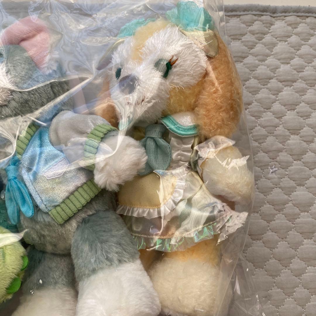 バケパ限定 ダッフィーアンドフレンズ ポージープラッシー7体セット売り