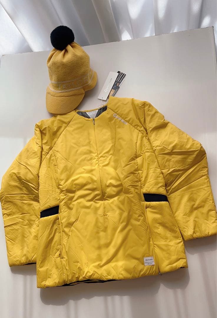 テーラーメイドゴルフ　防寒5点セット　中綿ジャケット　スカート　ハイネック