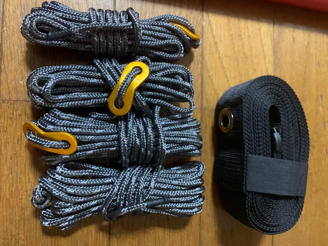 Ogawa オガワキャンパル　TC ホワイトタープ ポールセット　使用1回美品