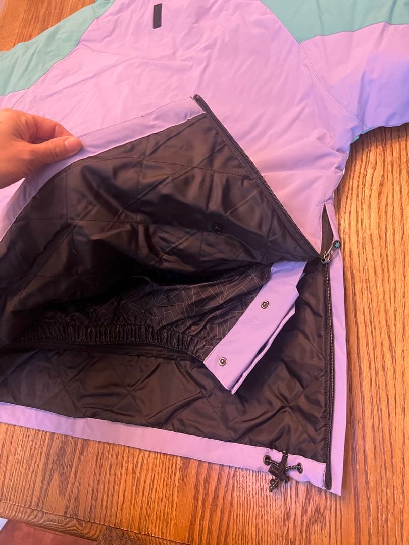 美品アイスパーダル　スノーボードウェアセットM（ ミトン・ニット帽）レディース