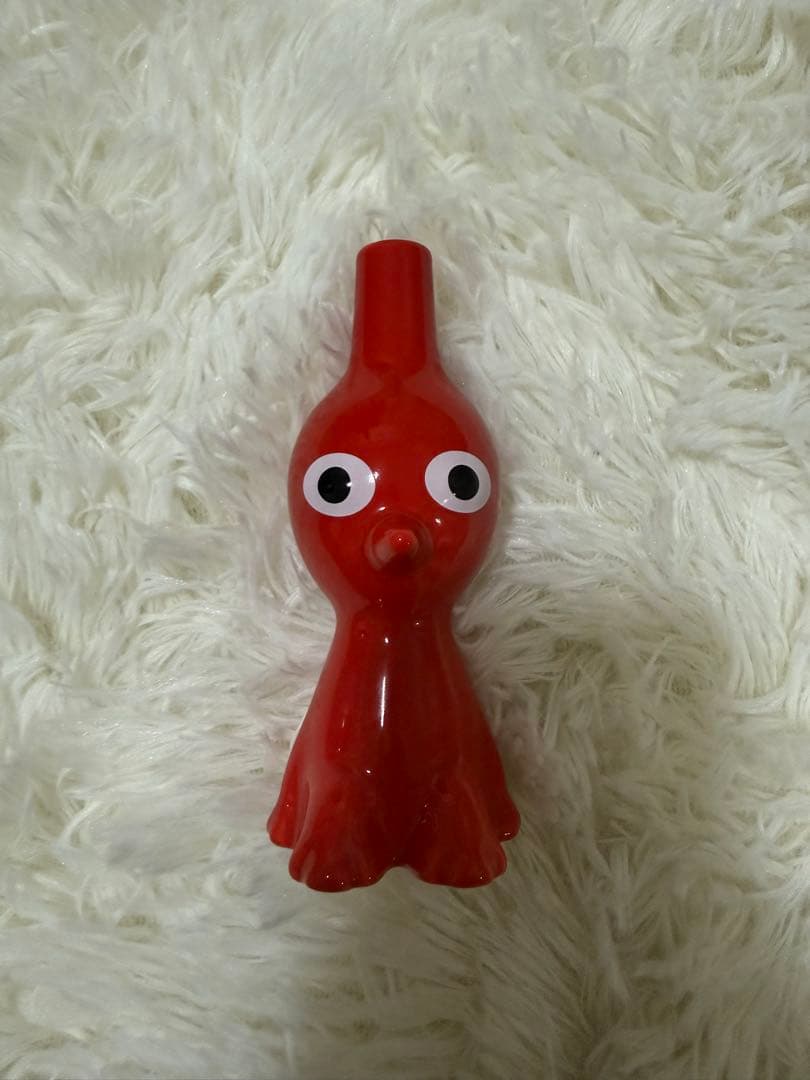 赤ピクミン 花瓶 一輪挿し